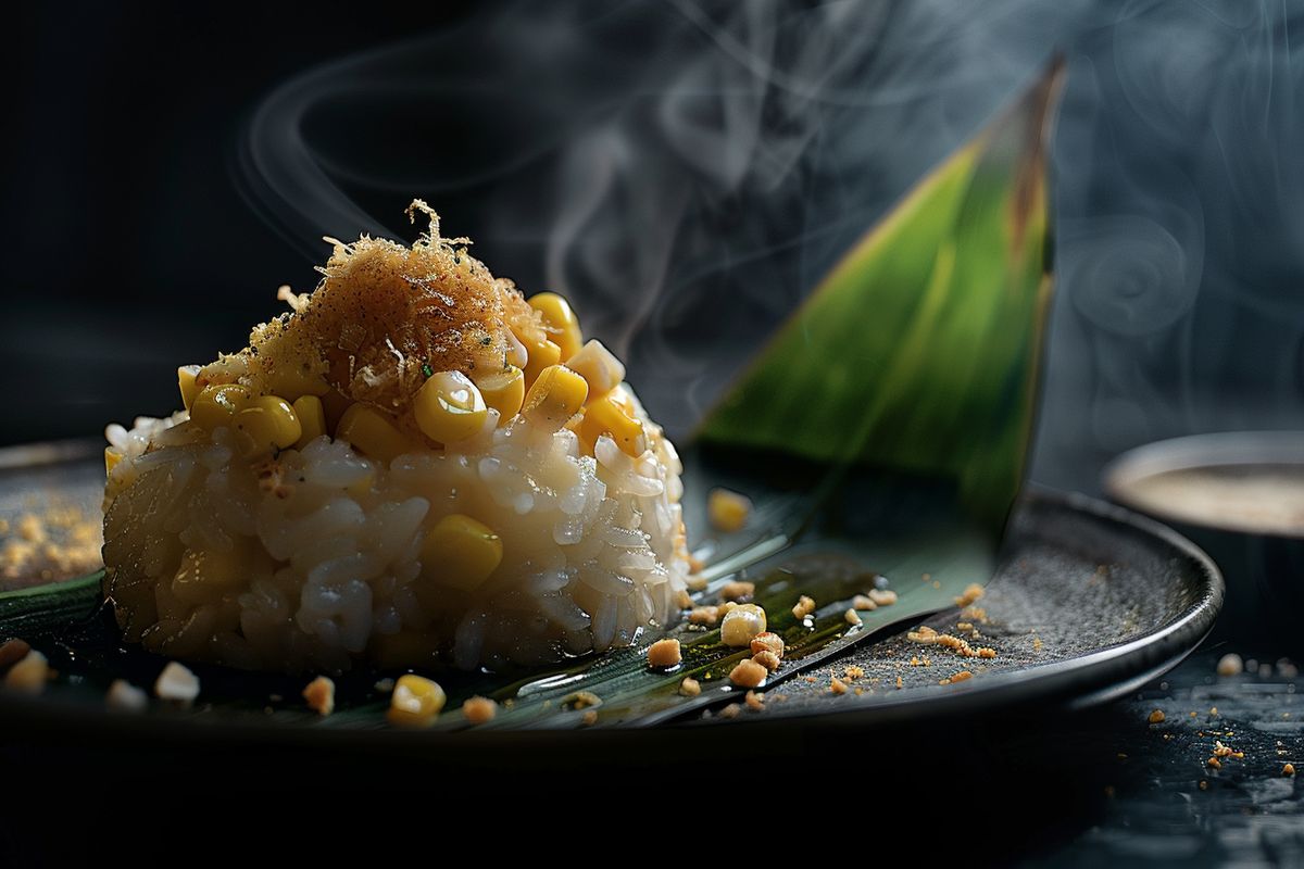 Mqis Rice Corn with Sticky Rice : Maïs au riz gluant | HapiyaThaï